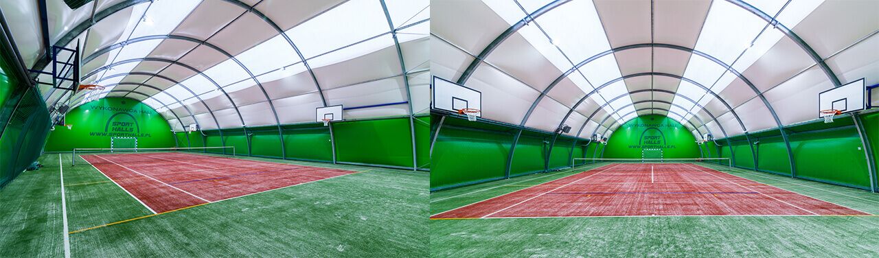 Sport Halls s.c. Artificial grass surfaces