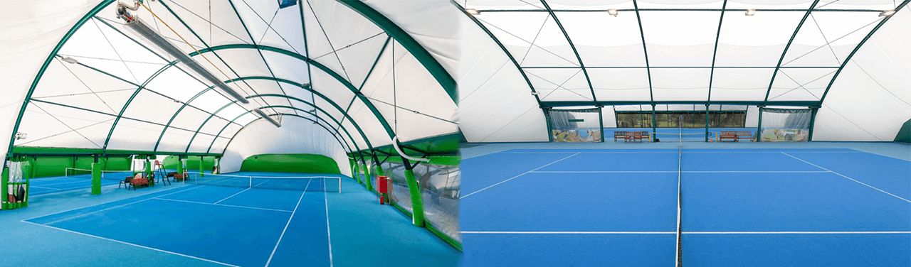 Sport Halls s.c. Carpet surfaces for indoor tennis courts