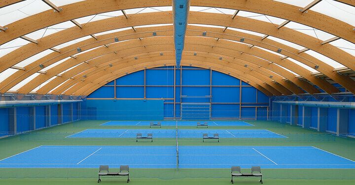Wimbledon tennis halls